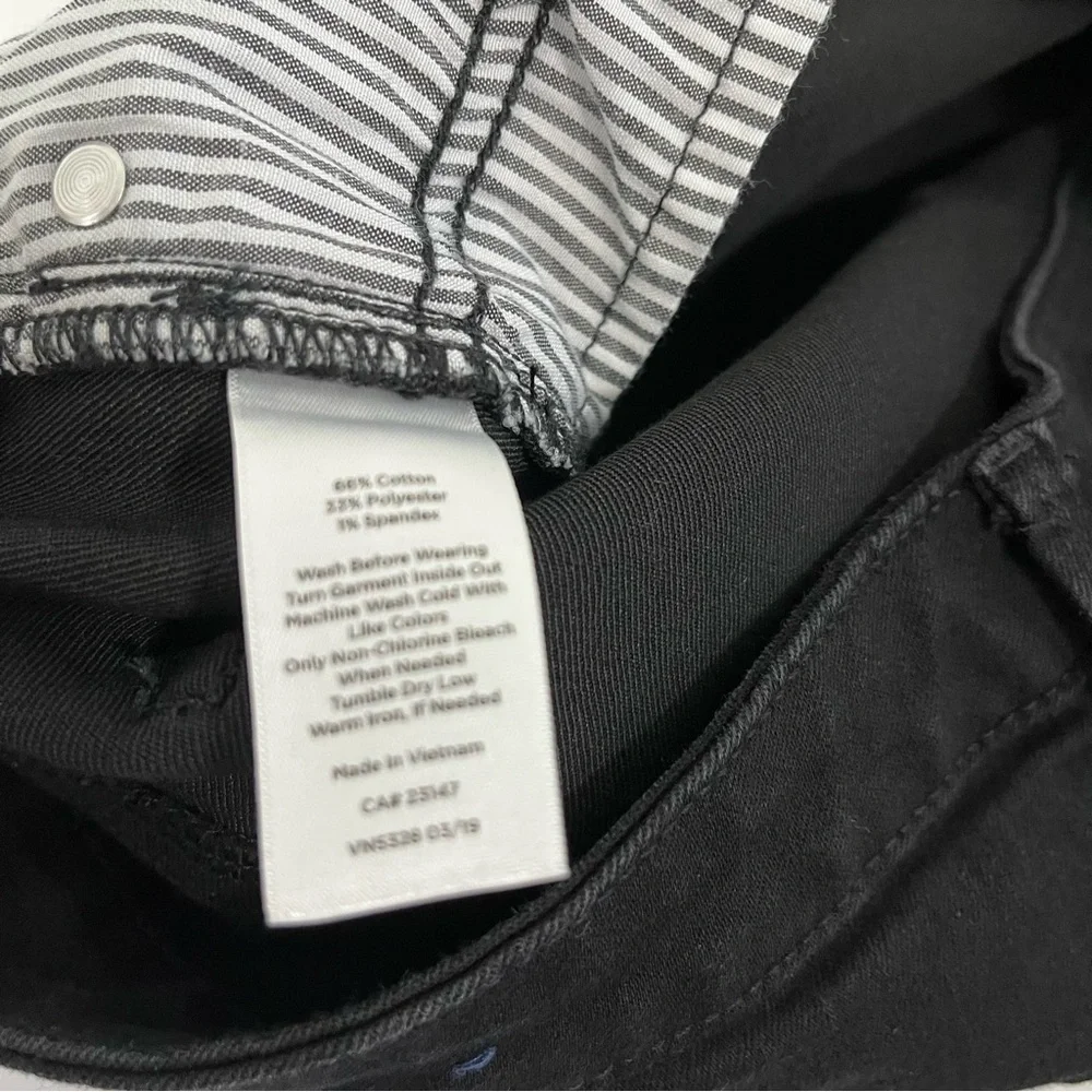 Talbots Black Flawless High Waist Ankle Pants